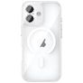 Valenta Trend Doorzichtig iPhone 17 MagSafe Hoesje Hardcase Backcover - Transparant