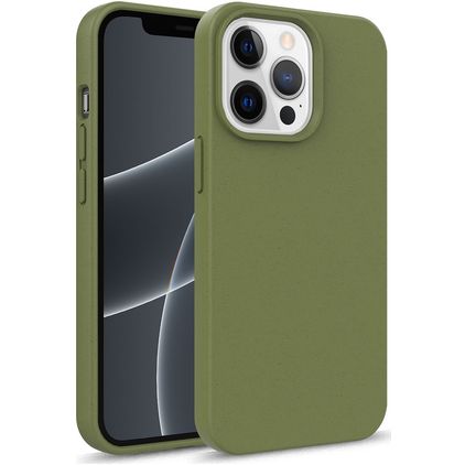 Mobigear Bio iPhone 14 Pro Hoesje Eco Friendly Backcover - Olive