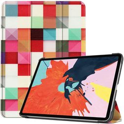 Mobigear Tri-Fold iPad Air 4 (2020) Hoes Bookcase - Mozaïek