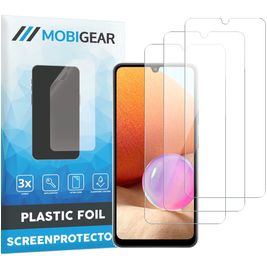 Mobigear Samsung Galaxy A32 4G Screenprotector Folie - Case Friendly (3-Pack)