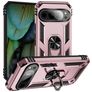 Mobigear Armor Ring Google Pixel 9 Hoesje Hardcase Backcover Shockproof met Ringhouder - Roségoud