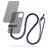 Mobilize Lanyard Universeel Verstelbaar Telefoonkoord - Blauw / Rood