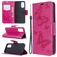 Mobigear Butterfly Samsung Galaxy S20 Hoesje Bookcase Portemonnee - Magenta