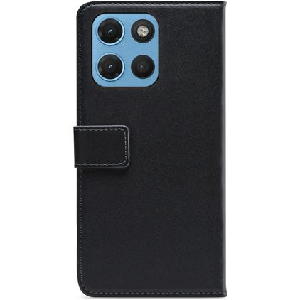 Mobilize Classic Gelly Wallet Motorola Moto G17 Power Hoesje Bookcase Portemonnee - Zwart