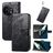Mobigear Butterfly OnePlus 11 Hoesje Bookcase Portemonnee - Zwart