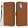Mobigear Urban Wallet Nokia G42 Hoesje Bookcase Portemonnee - Bruin