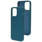 Mobiparts iPhone 14 Pro Max Siliconen Hoesje Backcover - Blueberry Blue