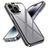 Mobigear Crystal iPhone 14 Pro Max Hoesje Hardcase Backcover - Transparant / Grijs