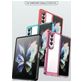 Mobigear Crystal Samsung Galaxy Z Fold 4 Hoesje Hardcase Backcover - Transparant / Grijs