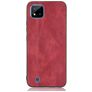 Mobigear Stitch Realme C11 (2020) Hoesje Backcover - Rood