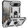 Mobigear Armor Ring Google Pixel 9 Pro XL Hoesje Hardcase Backcover Shockproof met Ringhouder - Zilver