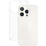CARE by PanzerGlass Fashionable Doorzichtig iPhone 15 Pro Hoesje Flexibel TPU Backcover - Transparant