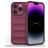 Mobigear Bumpy iPhone 15 Pro Hoesje Flexibel TPU Backcover - Bordeauxrood