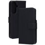 Mobiparts Wallet Samsung Galaxy A57 Hoesje Echt Leer Bookcase Portemonnee - Zwart