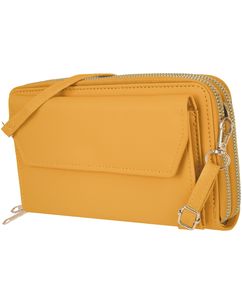 Antonio Fonzo Crossbody Clutch Telefoontasje - Large - Geel