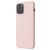 Mobigear Rubber Touch iPhone 12 Siliconen Hoesje Backcover - Sand Pink