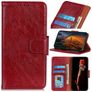 Mobigear Classy Motorola Moto E22i Hoesje Bookcase Portemonnee - Rood