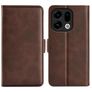 Mobigear Slim Magnet OPPO Find X9 Hoesje Bookcase Portemonnee - Bruin
