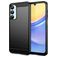 Mobigear Brushed Slim Samsung Galaxy A16 Hoesje Flexibel TPU Backcover - Zwart