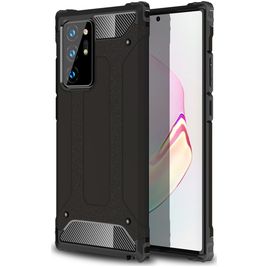 Mobigear Outdoor Samsung Galaxy Note 20 Ultra Hoesje Hardcase Backcover Shockproof - Zwart