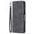 Mobigear Excellent Samsung Galaxy A12 Hoesje Bookcase Portemonnee - Zwart