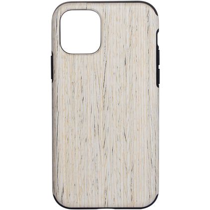 Mobigear Nature iPhone 12 Pro Max Hoesje Flexibel TPU Backcover - Nordic Walnut