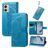 Mobigear Butterfly Motorola Moto E13 Hoesje Bookcase Portemonnee - Blauw