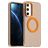 Mobigear Shockproof Samsung Galaxy A16 MagSafe Hoesje Hardcase Backcover - Oranje