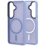 Mobiparts Hardcover Samsung Galaxy S26 MagSafe Hoesje Hardcase Backcover - Satin Ligth Blue