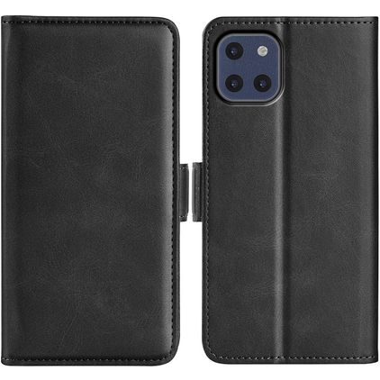 Mobigear Slim Magnet Samsung Galaxy A03 Hoesje Bookcase Portemonnee - Zwart