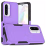Mobigear Heavy Armor Samsung Galaxy A36 Hoesje Hardcase Backcover Shockproof - Paars