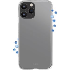 SBS Bio Shield iPhone 12 Pro Max Hoesje Eco Friendly Backcover - Zwart