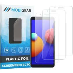 Mobigear Samsung Galaxy A01 Core Screenprotector Folie - Case Friendly (3-Pack)