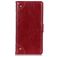 Mobigear Ranch Motorola One Fusion Plus Hoesje Bookcase Portemonnee - Bordeaux Rood