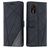 Mobigear Rhombus Samsung Galaxy Xcover 7 Hoesje Bookcase Portemonnee - Zwart
