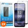 Mobigear Premium Nokia G11 Plus Glazen Screenprotector - Case Friendly - Zwart (2-Pack)