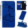 Mobigear Butterfly Samsung Galaxy A51 Hoesje Bookcase Portemonnee - Blauw