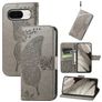 Mobigear Butterfly Google Pixel 8 Hoesje Bookcase Portemonnee - Grijs