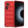 Mobigear Bumpy Xiaomi 12T Hoesje Flexibel TPU Backcover - Rood