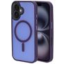 Mobiparts Hardcover iPhone 16 MagSafe Hoesje Hardcase Backcover - Satin Purple