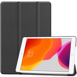 Mobigear Tri-Fold iPad 7 (2019) Hoes Bookcase - Zwart