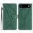 Mobigear Stitch iPhone Air Hoesje Bookcase Portemonnee - Groen