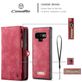 Caseme 008 Samsung Galaxy Note 9 Hoesje Uitneembare 2in1 Bookcase Portemonnee - Rood