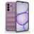 Mobigear Bumpy Samsung Galaxy A27 Hoesje Flexibel TPU Backcover - Paars