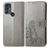 Mobigear Clover TCL 30 SE Hoesje Bookcase Portemonnee - Grijs