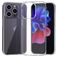 Mobigear Basics Doorzichtig iPhone 15 Pro Max Hoesje Flexibel TPU Backcover - Transparant