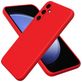 Mobigear Colors Samsung Galaxy M15 Siliconen Hoesje Backcover - Rood