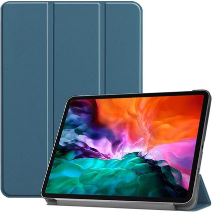 Mobigear Tri-Fold iPad Pro 12.9 Inch (2022) Hoes Bookcase - Groen