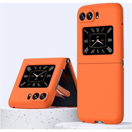 Mobigear Colors Motorola Razr (2022) Hoesje Hardcase Backcover - Oranje