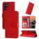 Mobigear Sunflower Samsung Galaxy S23 Ultra Hoesje Bookcase Portemonnee - Rood